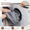 43"x26" Orthopedic Dog Bed with Memory Foam Waterproof Cover and Anti-Slip Bottom for Medium Dogs